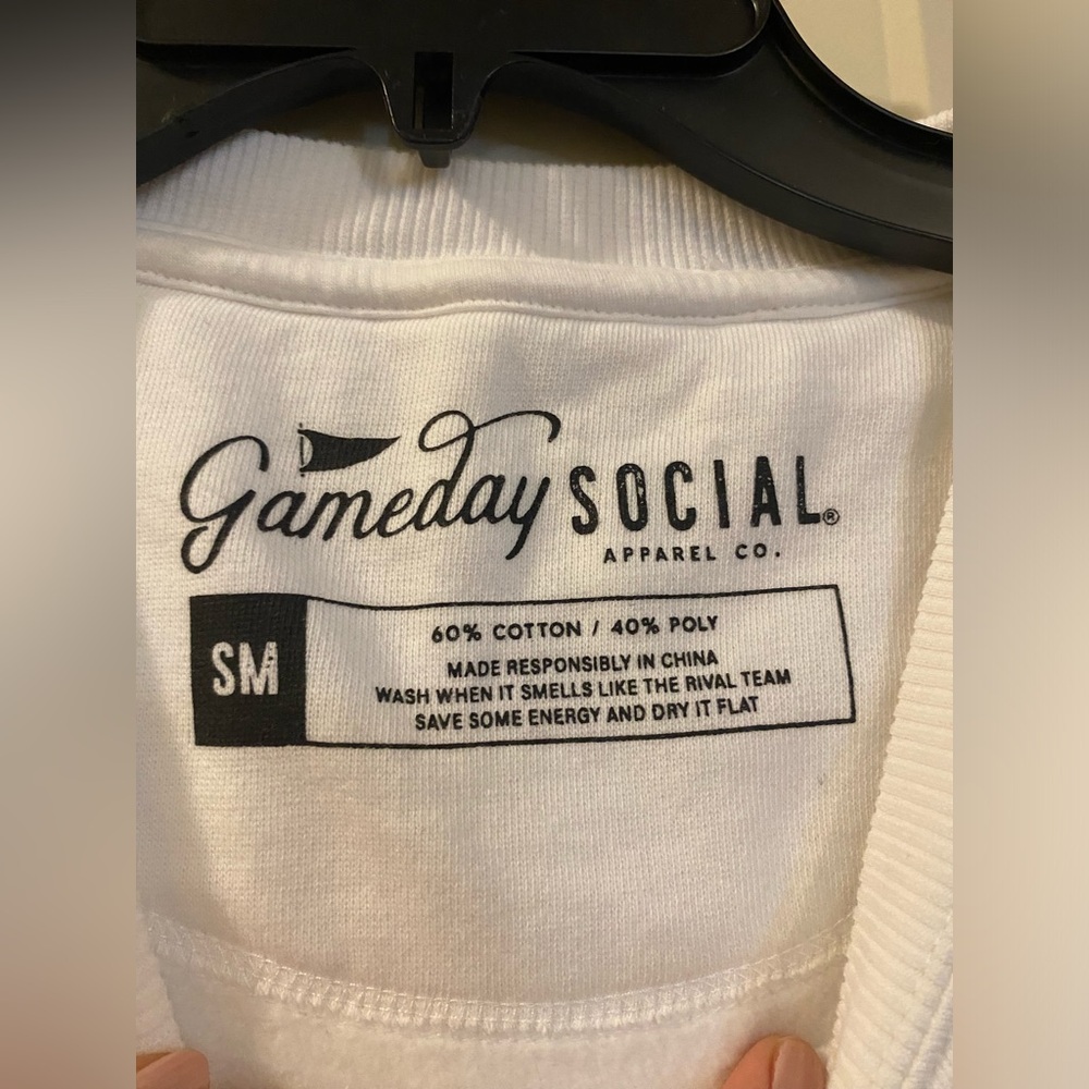NWOT SDSU White Sweatshirt - Picture 4 of 4